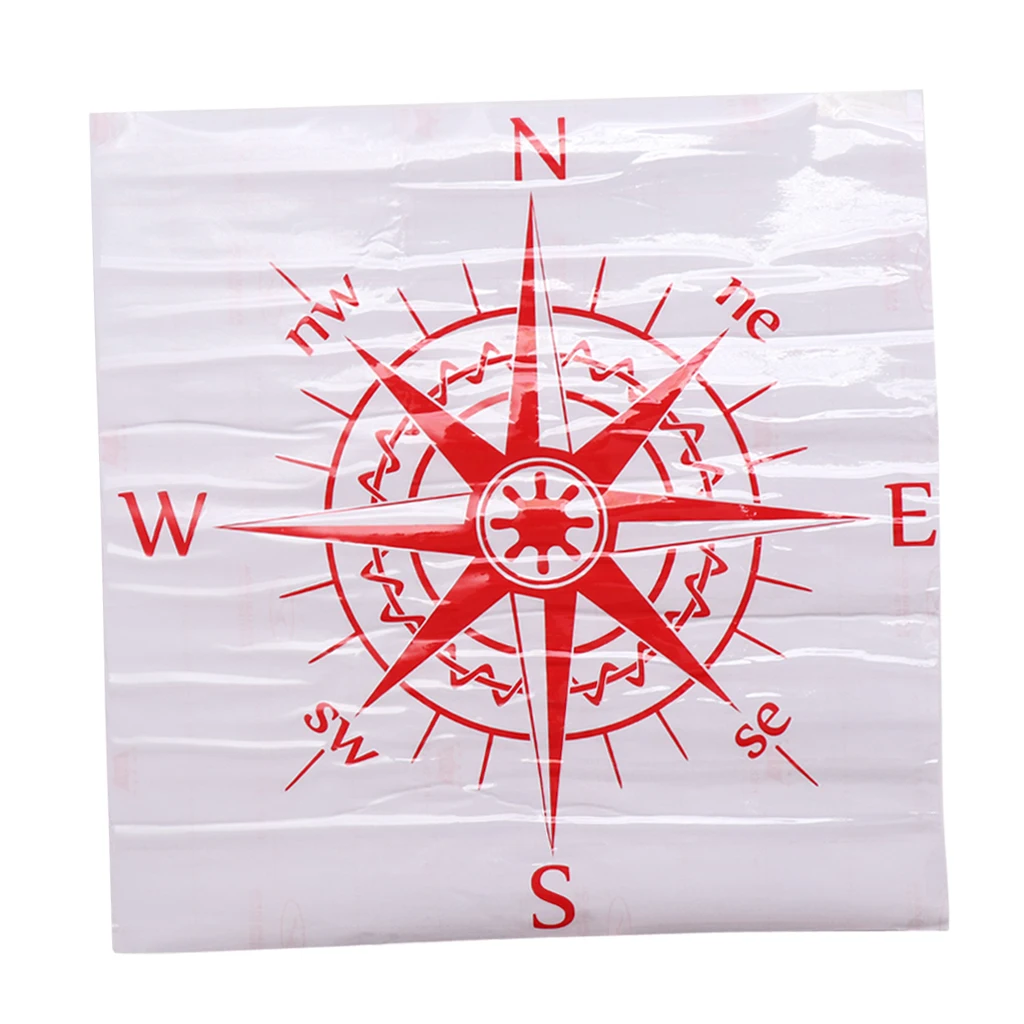 3D Compass Sticker for Car Window Hood Cover Decal Side Body Vinyl