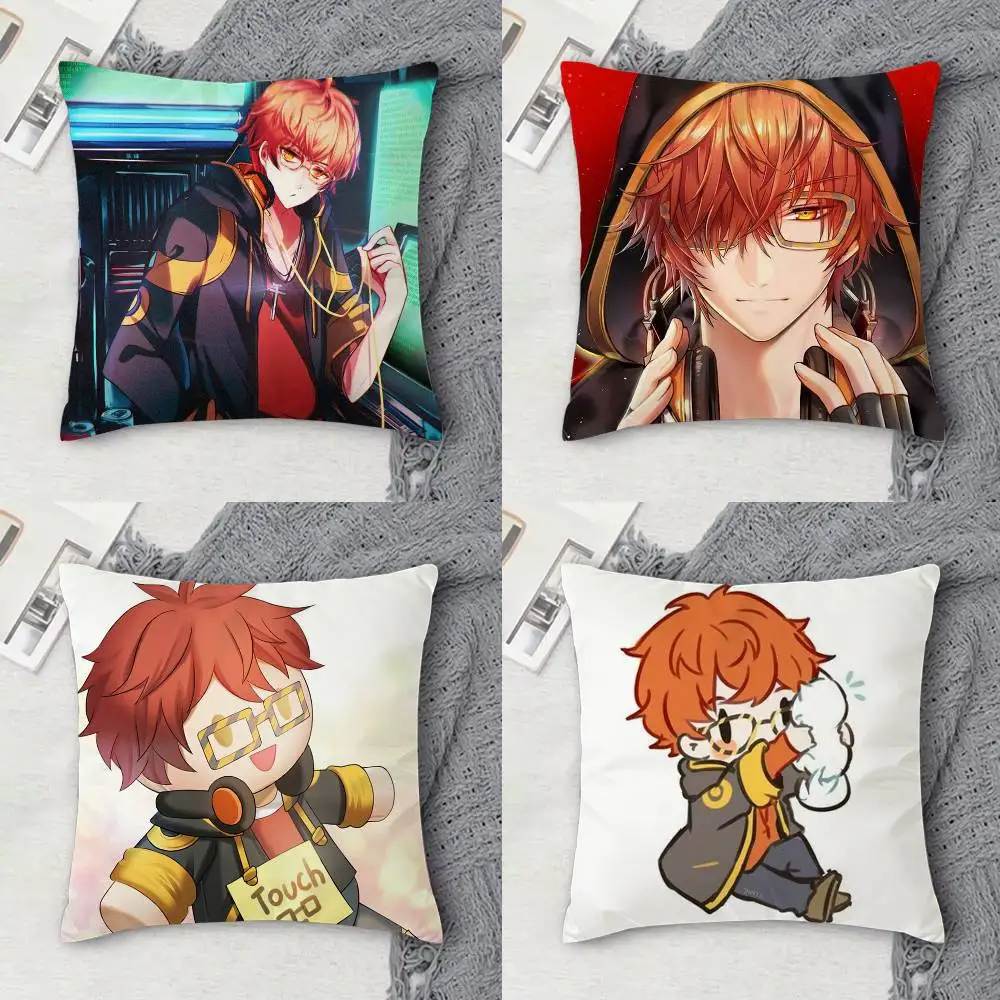 

707 Luciel Mystic M-Messenger Double-sided Printed Square Decorative Cushion Cover for Sofa Living Room Home Decor