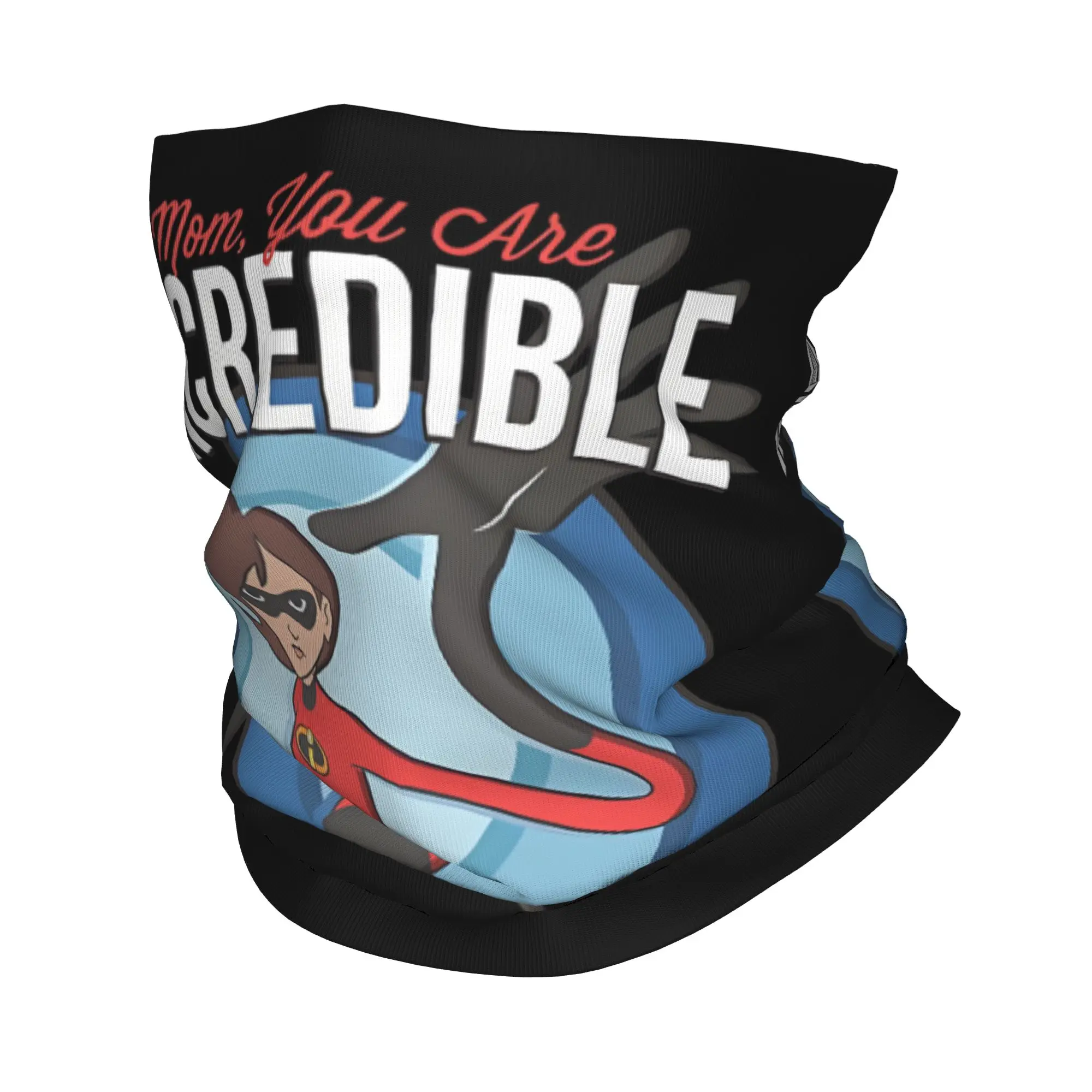 

Custom Manga The Incredibles Cartoon Winter Headband Neck Warmer Women Men Ski Hunting Tube Scarf Face Bandana Gaiter