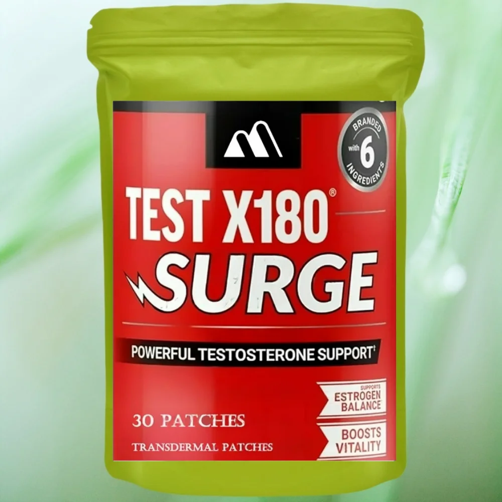 30 Patches Maintains Muscle Strength and Energy Levels Testosterone Support Transdermal Patches Promote Overall in Healthy