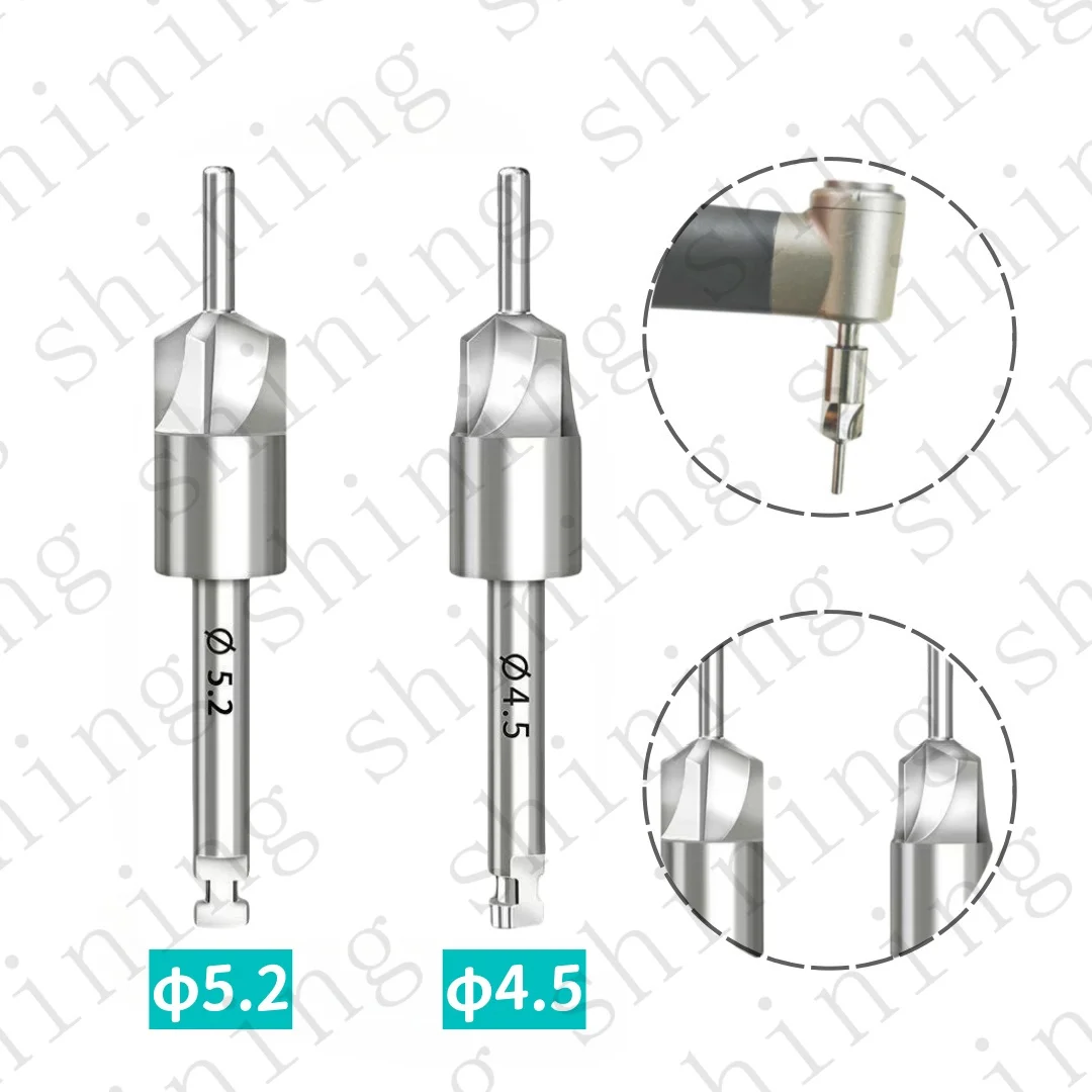 Dental Level Bone Profiler Drill Remover Implant Shoulder Interfere Trimmer Drills φ4.5mm/5.2mm