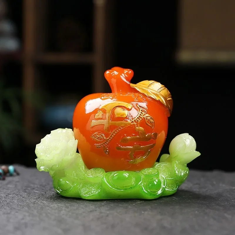 

Pingan Fruit Home Decor Creative Wine Cabinet TV Cabinet Decoration Christmas Gift