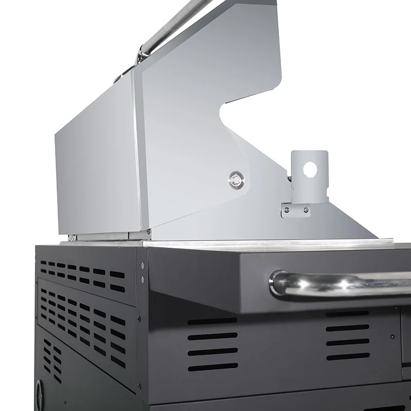 Buiilt in armadietto frigorifero in acciaio inox BBQ Island Griglia a gas Cucina da esterno