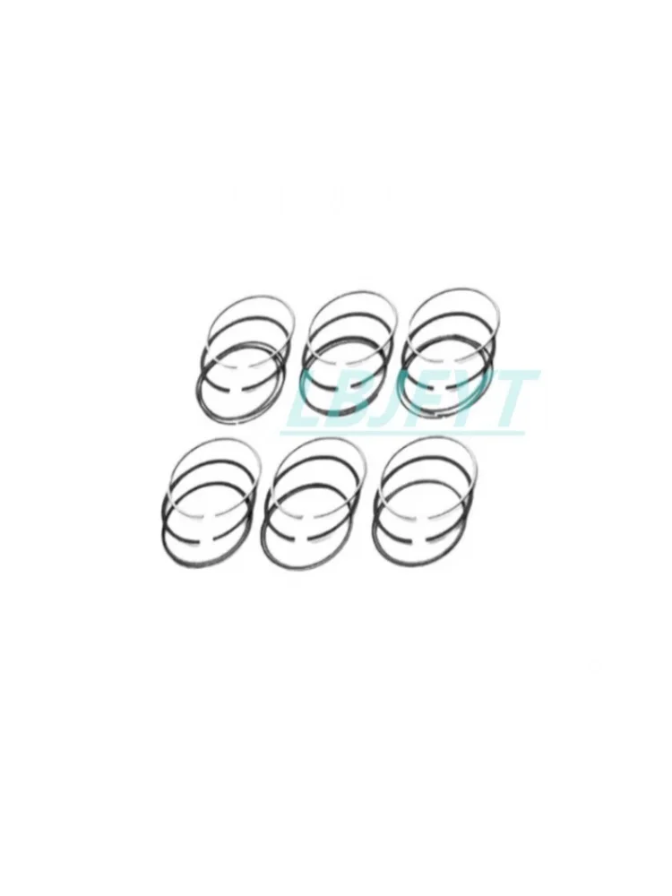 6x Zuigerveren Set Φ 83.01mm Voor VW Audi Q5 Q7 Porsche 3.0 Diesel TDI 95810392710