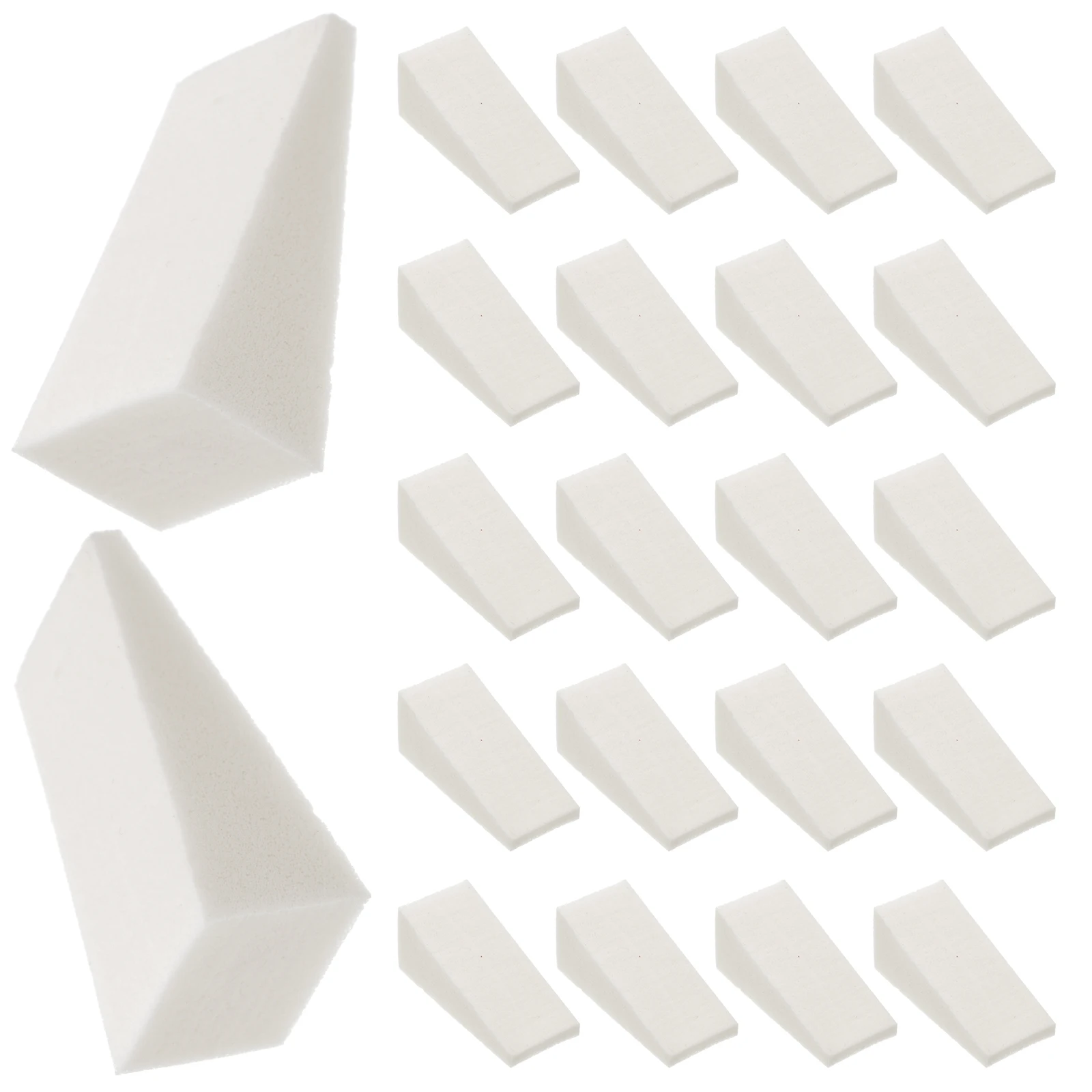 

50pcs Painting Sponges Kids Drawing Supplies Smooth Texture Watercolor Kindergarten Sponge Brush Painting Sponge Brush Tools