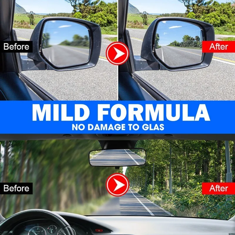 120g Glass Polishing Powder Car Rearview Mirror Windshield Degreasing Film Cleaning Repair Agent Maintenance Auto Glass Cleaner