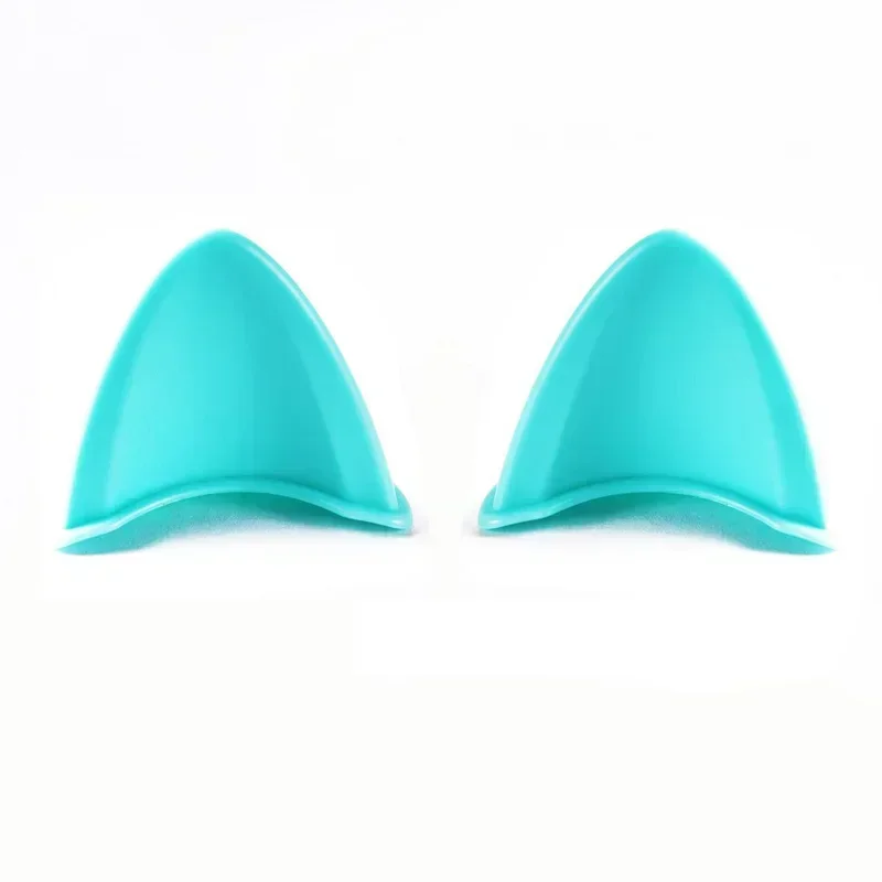 لطيف آذان القط خوذة الديكور دراجة نارية سيارة كهربائية خوذة التصميم ملصق على الوجهين ملصقات خوذة الملحقات Amagi #6