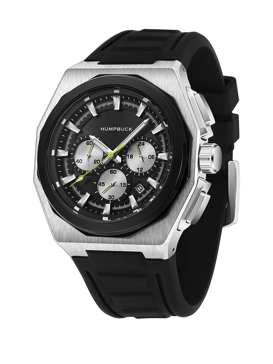 

HUMPBUCK Watches for Men with Silicone Strap Sports Wristwatch Featuring Luminous Hand Calendar Perfect Gifts for Him