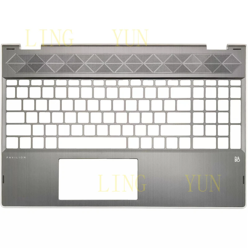 

Z Palmrest Case Keyboard Frame for HP Pavilion X360 15-CR TPN-W132 Silver Frame