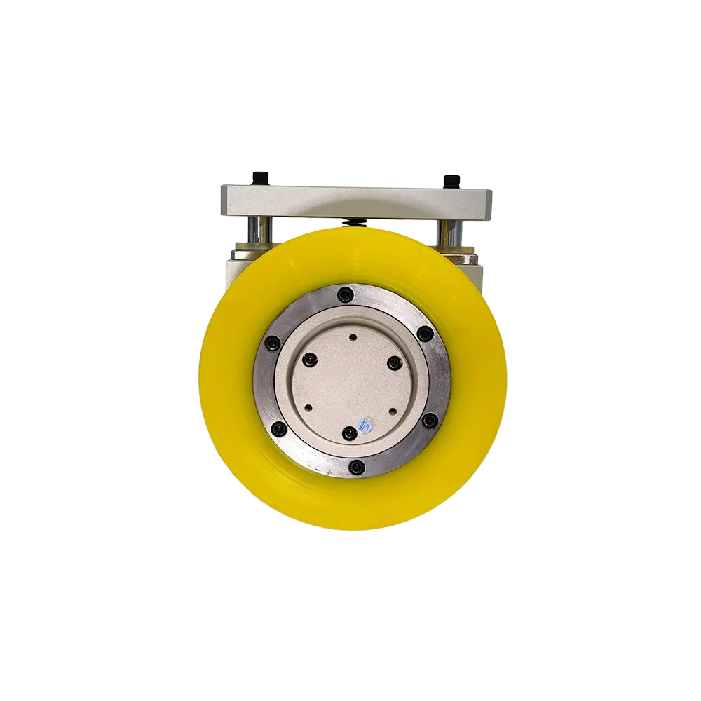 220mm Heavy-Duty AGV Traction Wheel Single Drive Planetary Gear Shock Absorbing Suspension