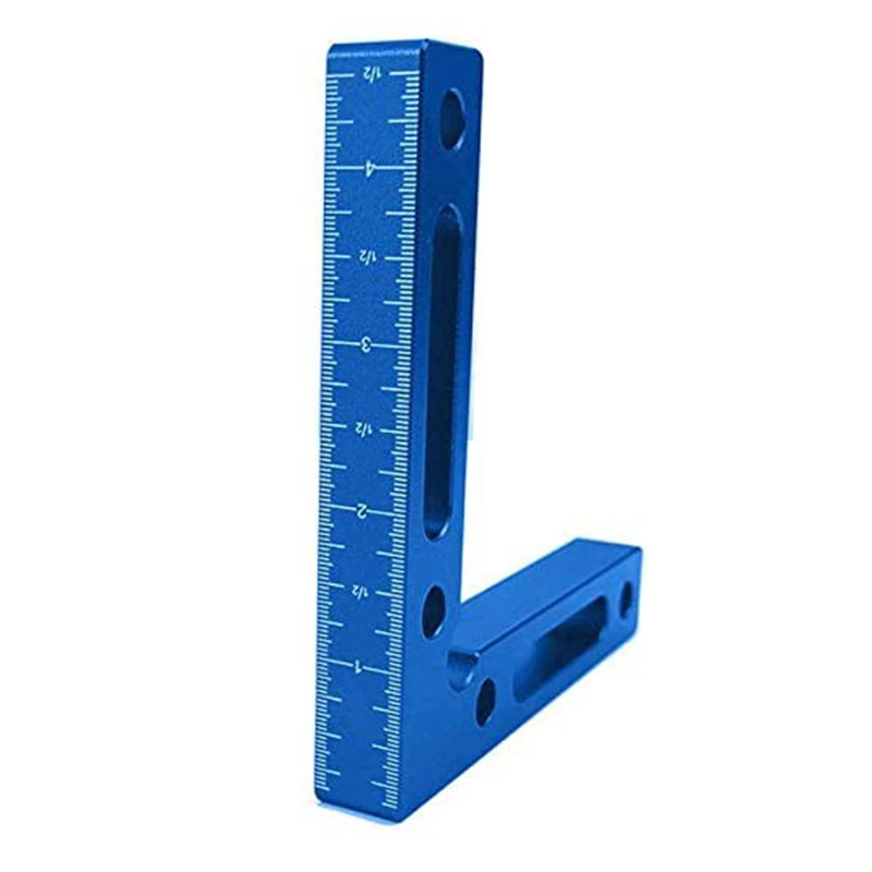 Imagem -05 - Alumínio Alloy Posicionamento Grampos para Carpintaria Posicionamento Régua 90 Graus Precise Clamping Square Direito Ângulo Grampos Canto Posicionamento Fixture