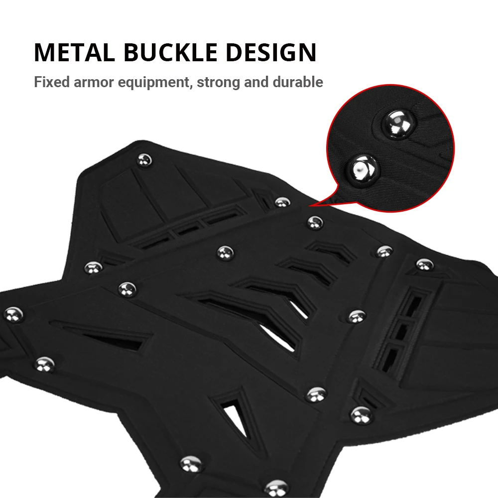 Motorcycle Body Armor Vest Anti-Fall Motocross Riding Armor Vest Protective Gear Wear-Resistant Motorbike Chest Back Protector view 6