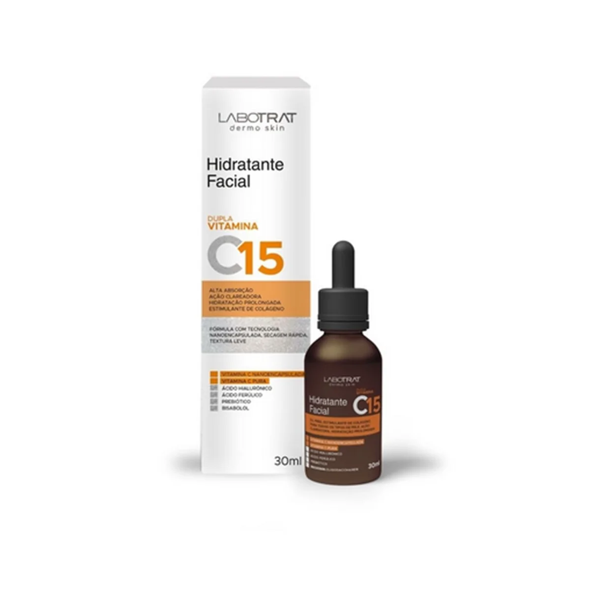 Serum Moisturizing Facial Vitamin C15 Labotrat - 30g