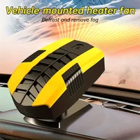 150W 12V Car Heater Fan Portable Demister Defroster Heating/Air Cooler Dryer Windshield Defogging Auto Accessories