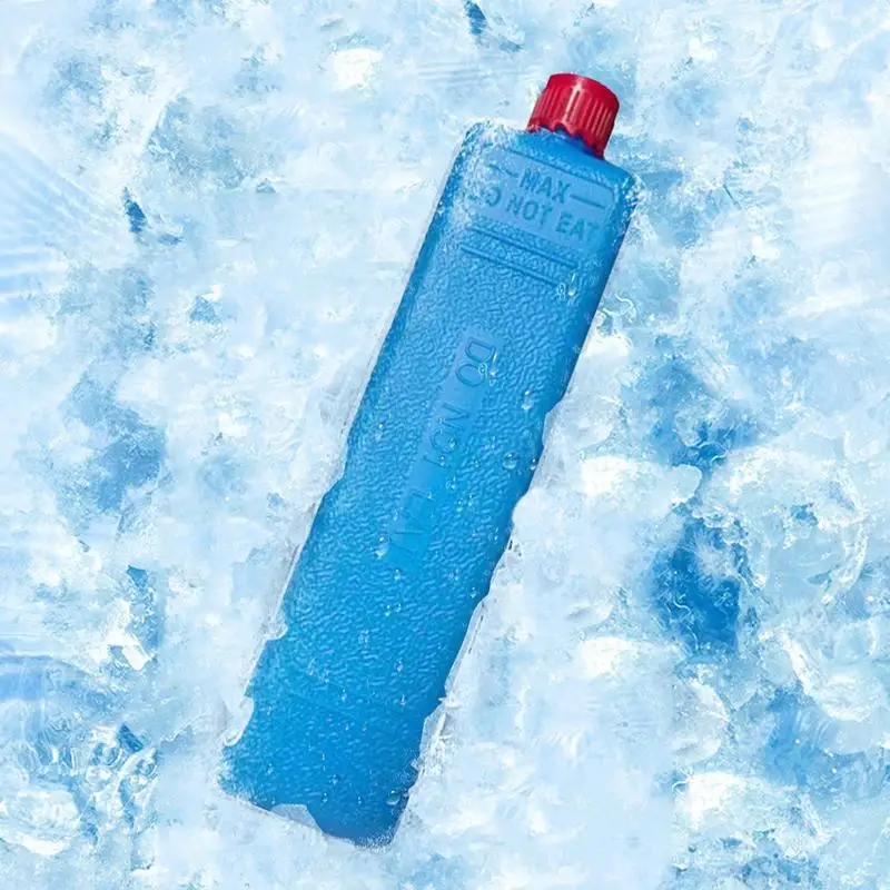 Wiederverwendbare Eisbeutel für Kühler, Sommerkühlung, Eisblöcke, wiederfrostbarer Kühlblock, tragbarer Gefrierschrank, Eisbeutel, Kühlerzubehör