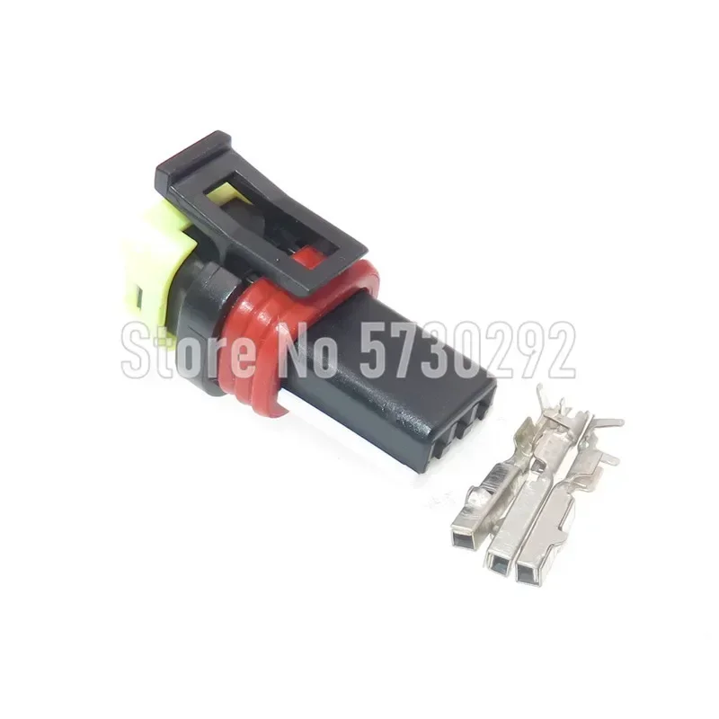 3P 1-936527-2 Automobile Headlight Wiring Harness Plug Light Height Adjustment Motor Socket For Car