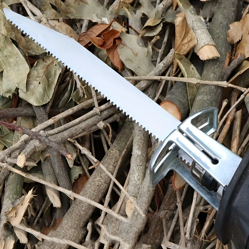 قطعة واحدة من شفرة منشار أسنان القرش - قاطعة متعددة المواد 6TPI للصلب/الخشب/الخيزران |   يناسب ديوالت/ميلووكي/بوش