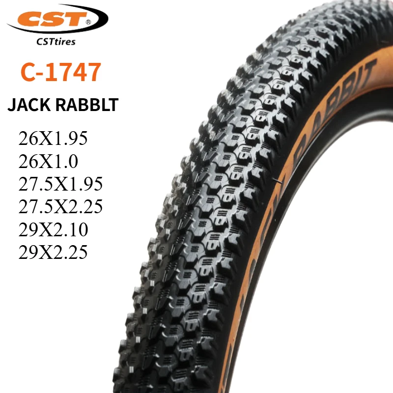 CST C1747 JACK RABBIT 26 2.75 29 INCH MOUNTAIN BICYCLE TIRE XC BIKT TYRE C-1747 26 27.5 29