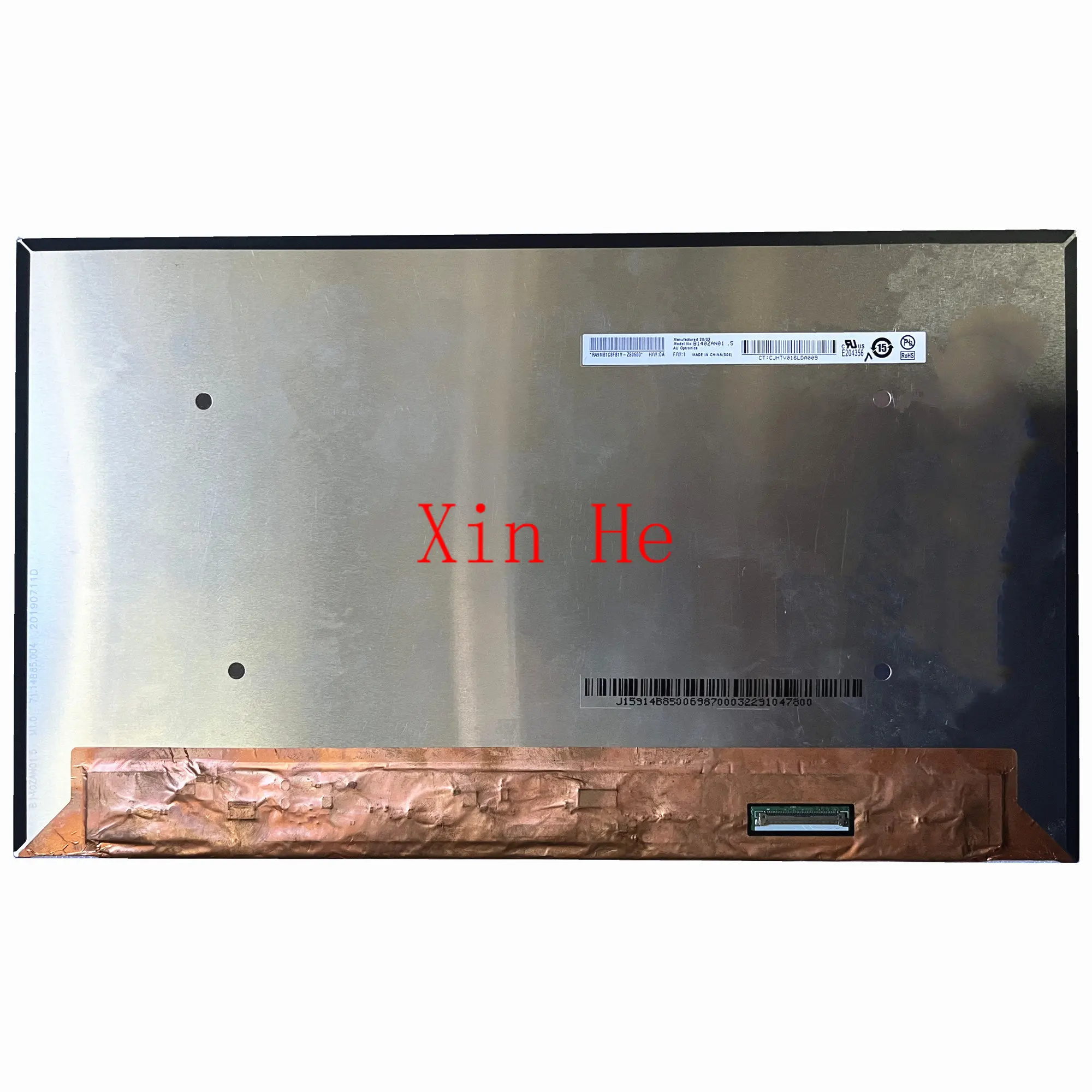 

B140ZAN01.5 fit B140ZAN01.1 B140ZAN01.6 14.0'' IPS LCD Screen 3840*2160 EDP 40 Pins Display Matrix Panel Replacement