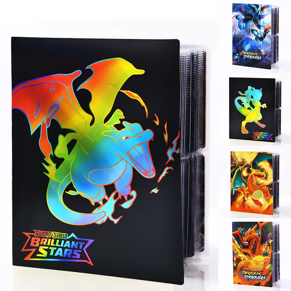 240 pochettes de protection pour cartes Pokémon, classeur de collection, album de rangement et de pr
