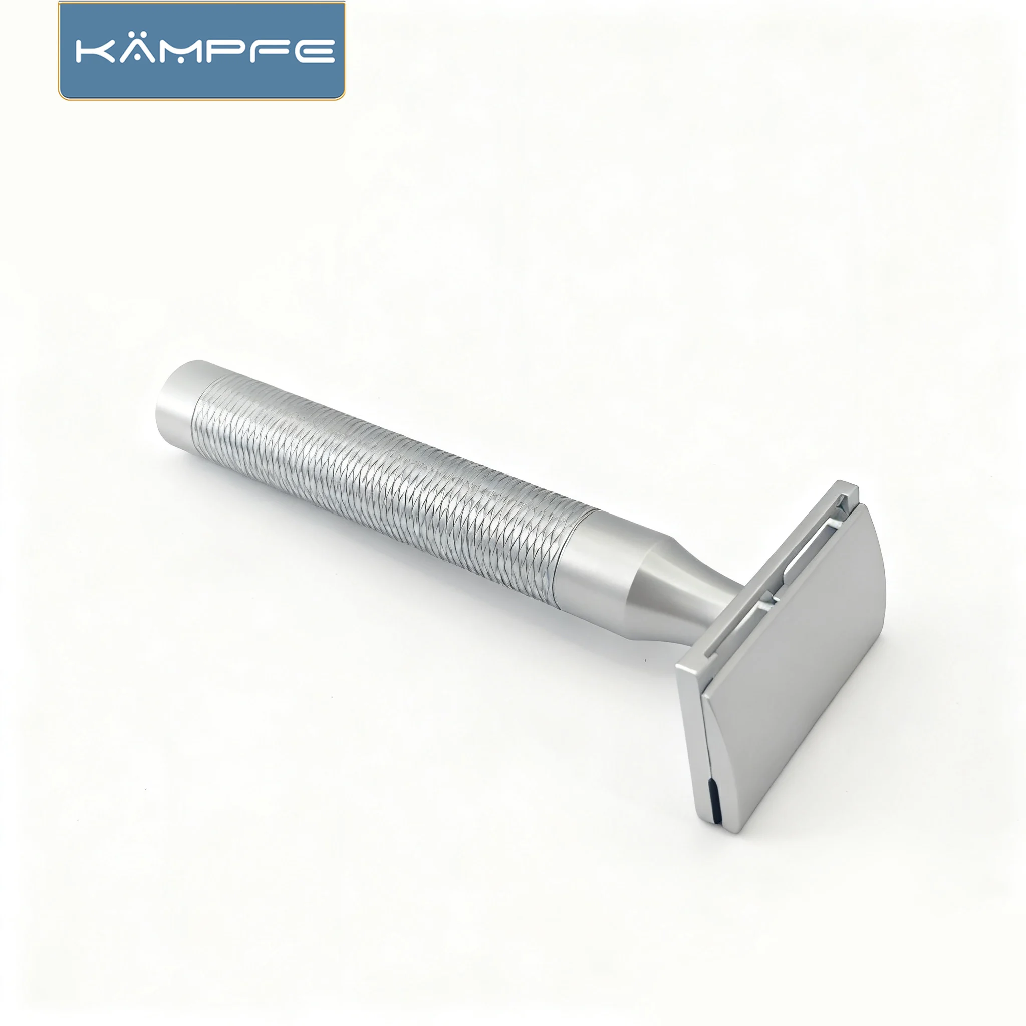 KAMPFE алюминиевая безопасная бритва с ЧПУ для резьбы по двойным лезвием, мужская бритва, новый дизайн, мужская бритва для бритья, подарки, бритва