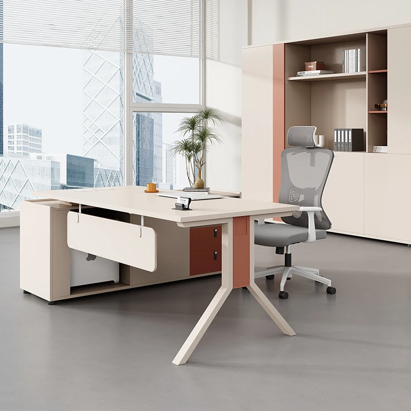 

Bedroom Executive Office Desk Organizer Gaming Single Computer Desk Storage Cabinet Escritorios De Ordenador Office Furniture
