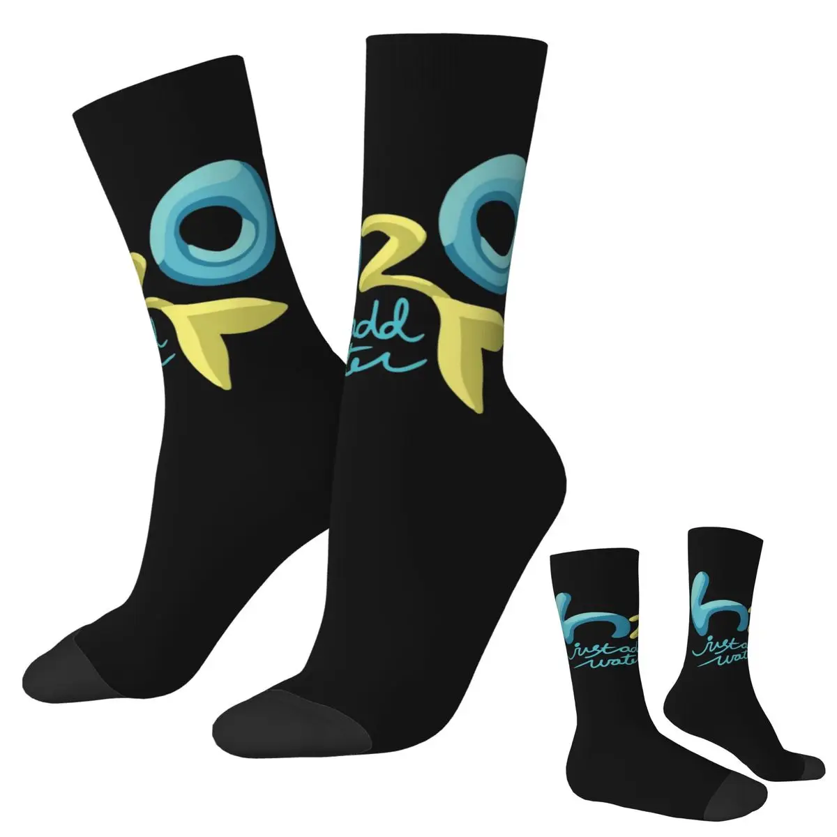 

H20 Socks Harajuku High Quality Stockings All Season Long Socks Accessories for Unisex Birthday Present