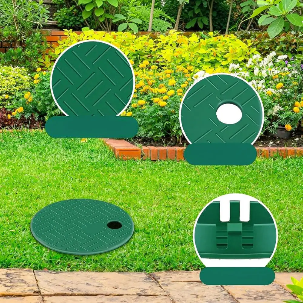 Durable Plastic Valve Box Cover Underground Irrigation Protection Lid Garden Sprinkler System Maintenance Access Cap