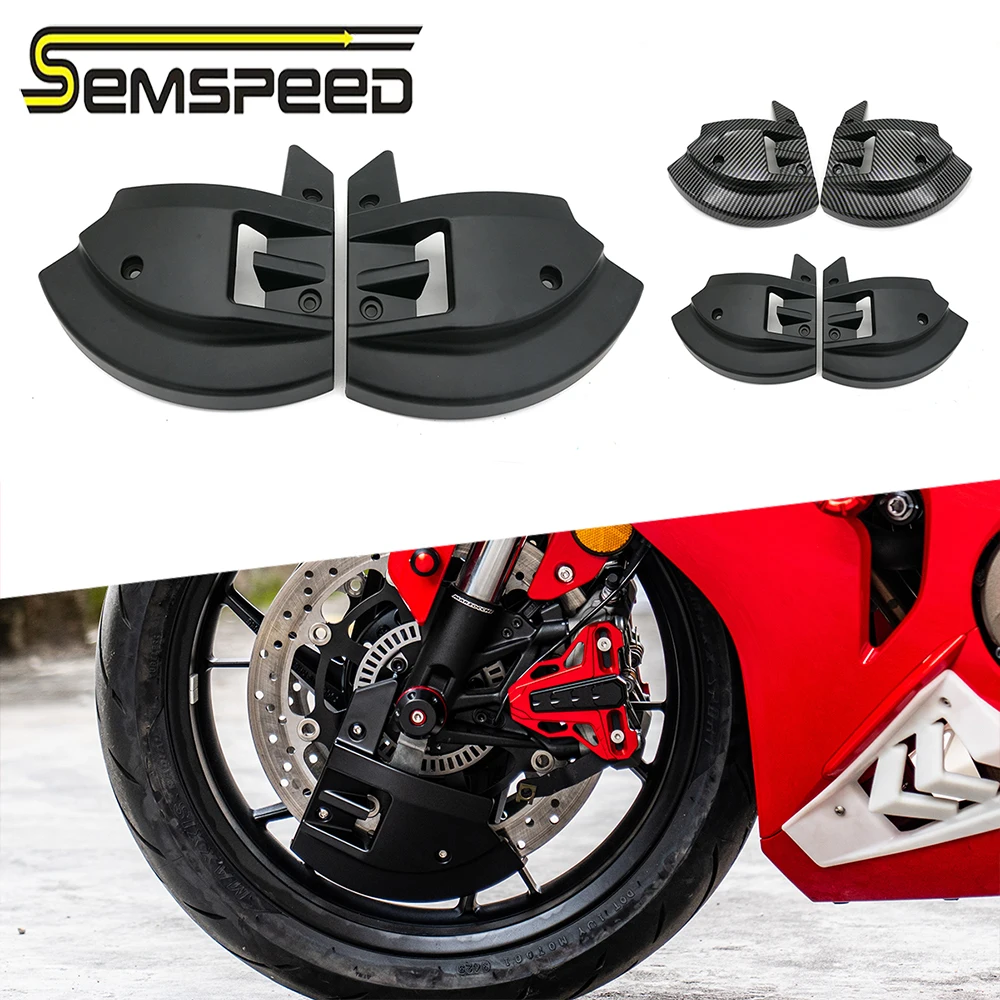 

SEMSPEED Motorcycle Brake Pump Cover Front Disc Caliper Guard For CFMOTO 800NK 650NK 450NK 450SR 2022-2024