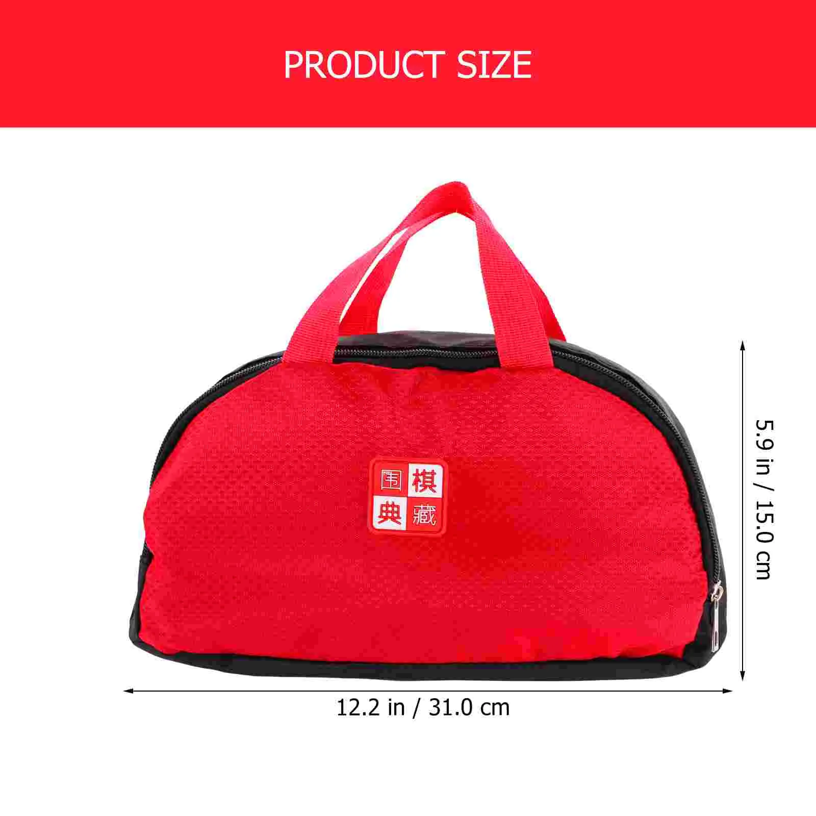 Elegante borsa portaoggetti per pezzi degli scacchi da 5 pezzi, leggera e portatile, porta giochi, design semplice, per bambini, studenti, insegnanti