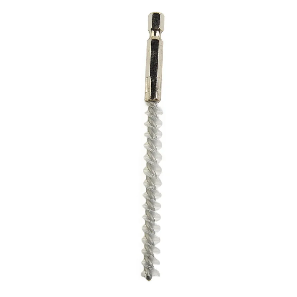 

Wire Brush Tube Drill Brush 8-19mm Hex Bar Hex Bar Nylon Wire Nylon Brush Polished Deburring Washing Polishing Tool