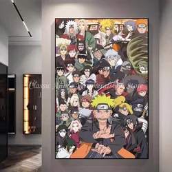 나루토 애니메이션 장식 그림 나루토 카카시 Uchiha Itachi Xiao는 포스터, 입구 그림, 벽화를 구성합니다.