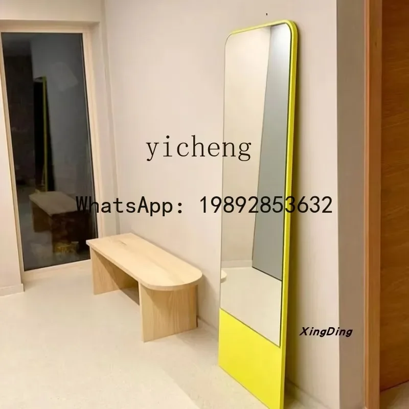 

J5 full-body full-length mirror household light luxury Chinese wall-mounted living room bedroom floor-to-ceiling mirror