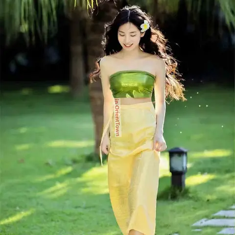 8 best sales Khmer Kambodja-klänning - №1