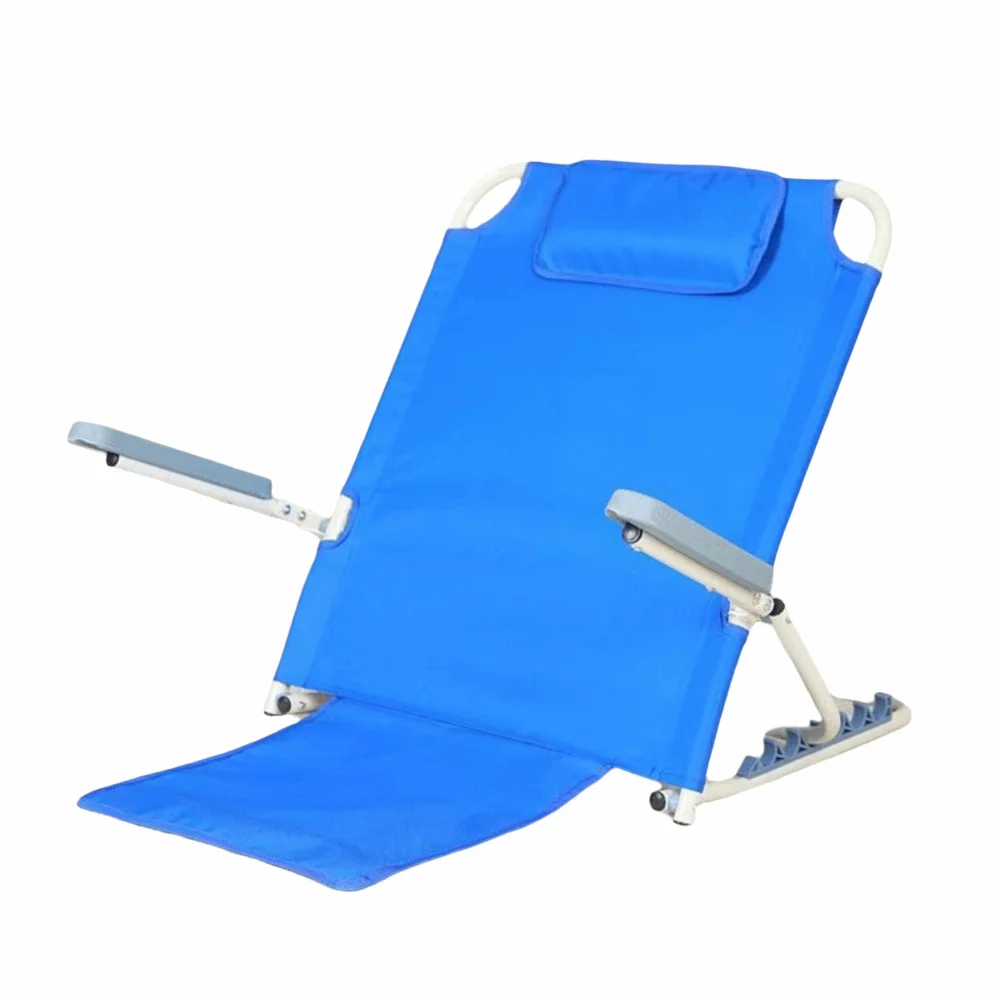 Adjustable Bed Backrest Breathable Foldable Elderly Backrest Chair Non Slip Legless Backrest Support Bedridden Patients