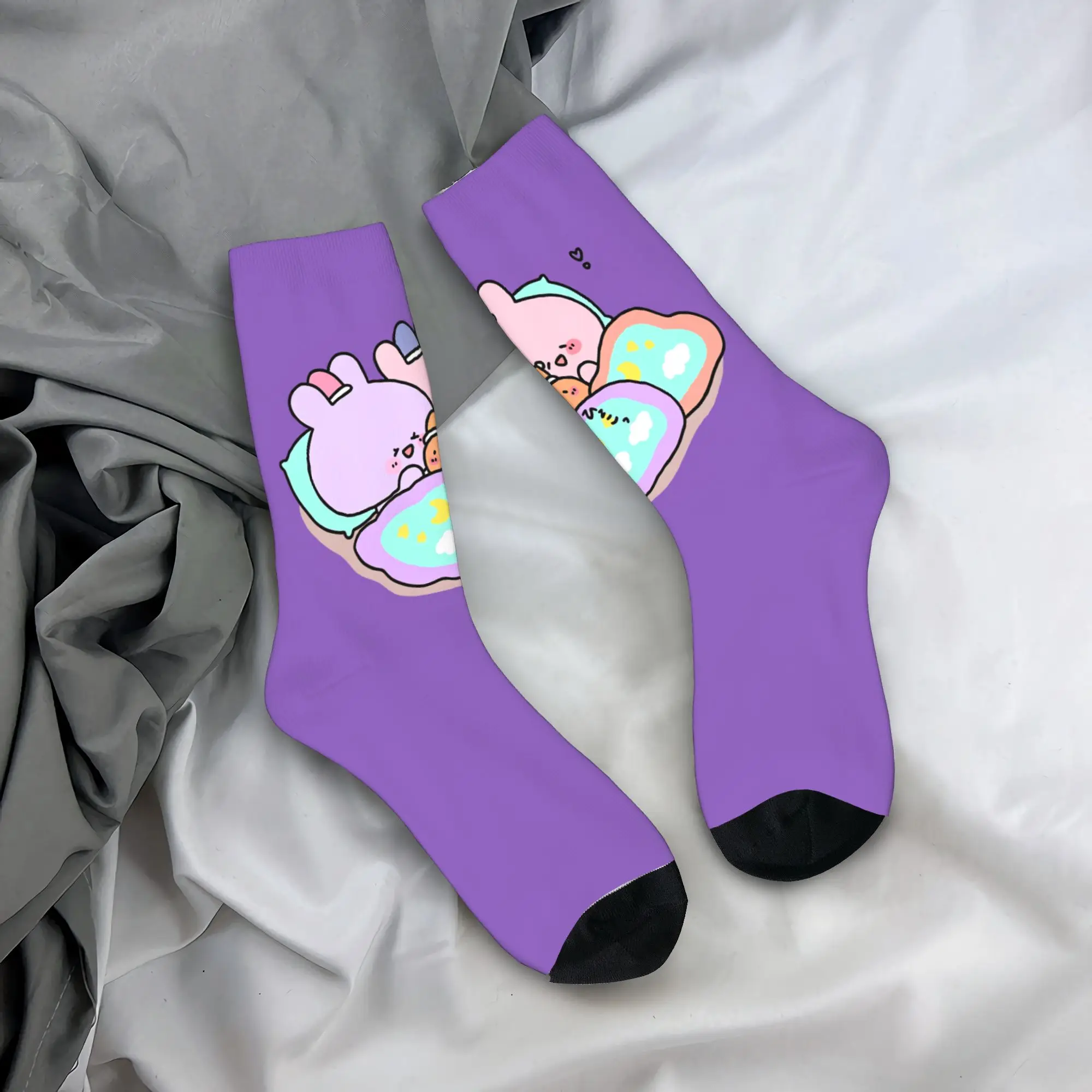 

Asamimichan и Anemimi (4) Графические готические носки, весенние нескользящие носки для взрослых мужчин, удобные носки для занятий спортом на открытом воздухе