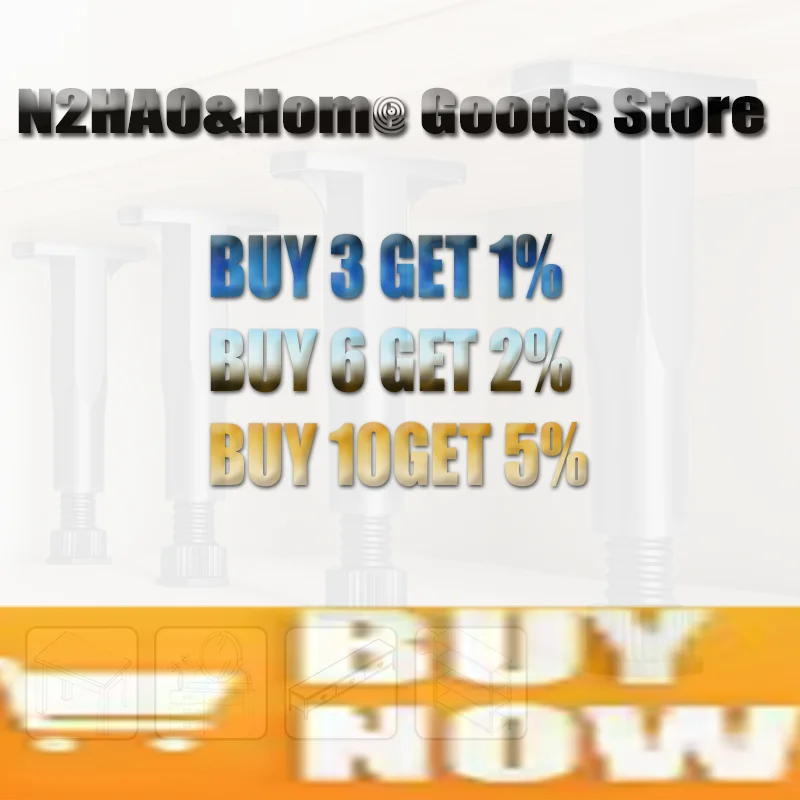 

Heavy-Duty Adjustable Height Bed Frame Support Legs Furniture Support Columns Universal For Bed, Sofa, Cabinet, Dresser, Table