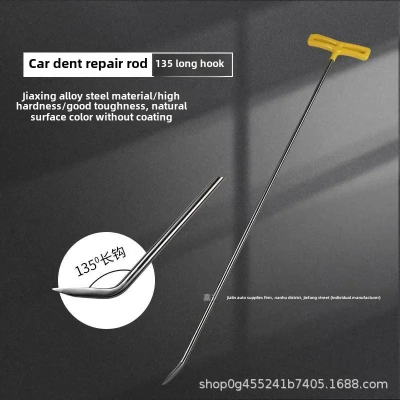 

Durable Dent Repair Tool Dent Hook Top Pit No Spray Paint Hail Pit Suction Pit Iron Rod