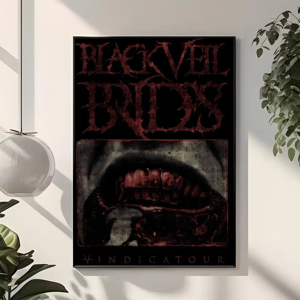 rock band B-Black Veil Brides Poster  Classic Home Interior Design & Modern Wall Art Collection