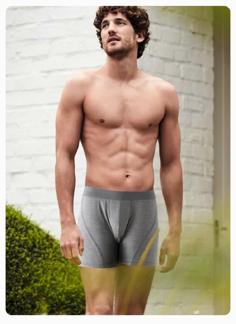 Uncrowned King Silver Fiber Lyocell Antibacterial Underwear, Odorous, Moisture Wicking, Fast Drying, Running, Mountaineer