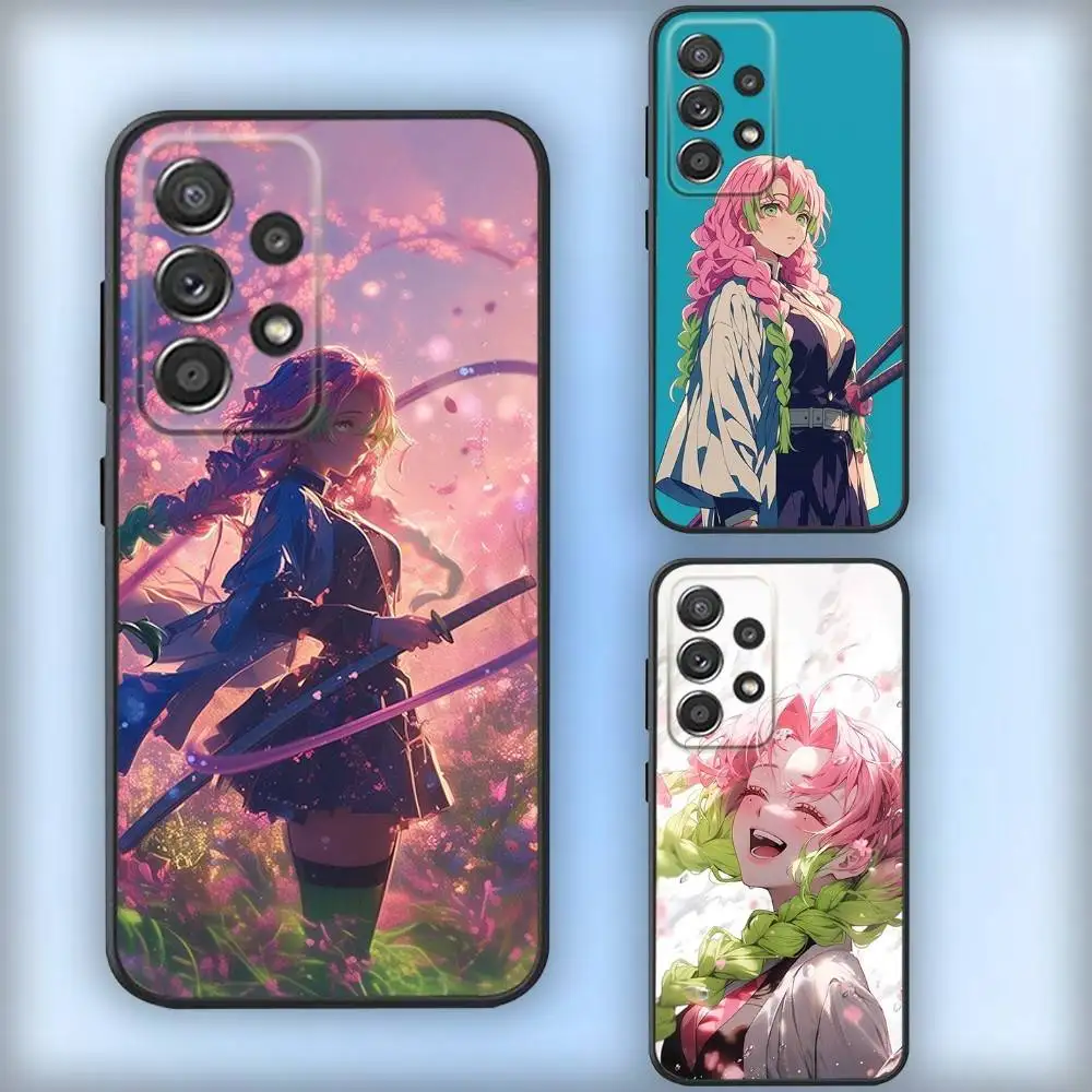 

Anime M-Mitsuri K-Kanrojis Phone Case For Samsung S25,S24,S21,S22,S23,S30,Ultra,S20,Plus,Fe,Lite,Note,10,9,5G Black Cover