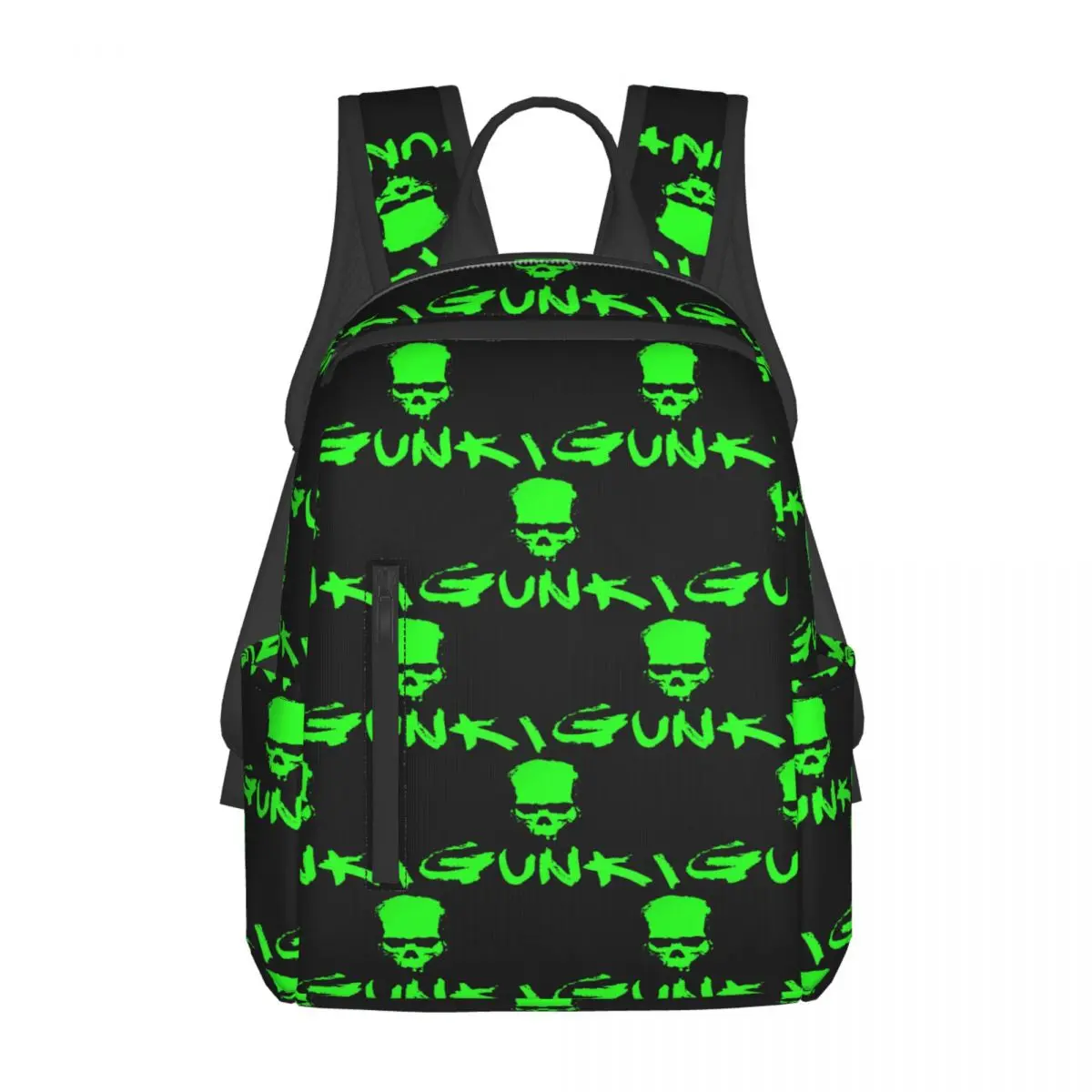 gunki-ロゴ-アングリング-スカル-フィッシング-gunki-バックパック-デイパック-大容量-キッズ-ブックバッグ-スクールバッグ-ショルダーバッグ-メンズ-レディース