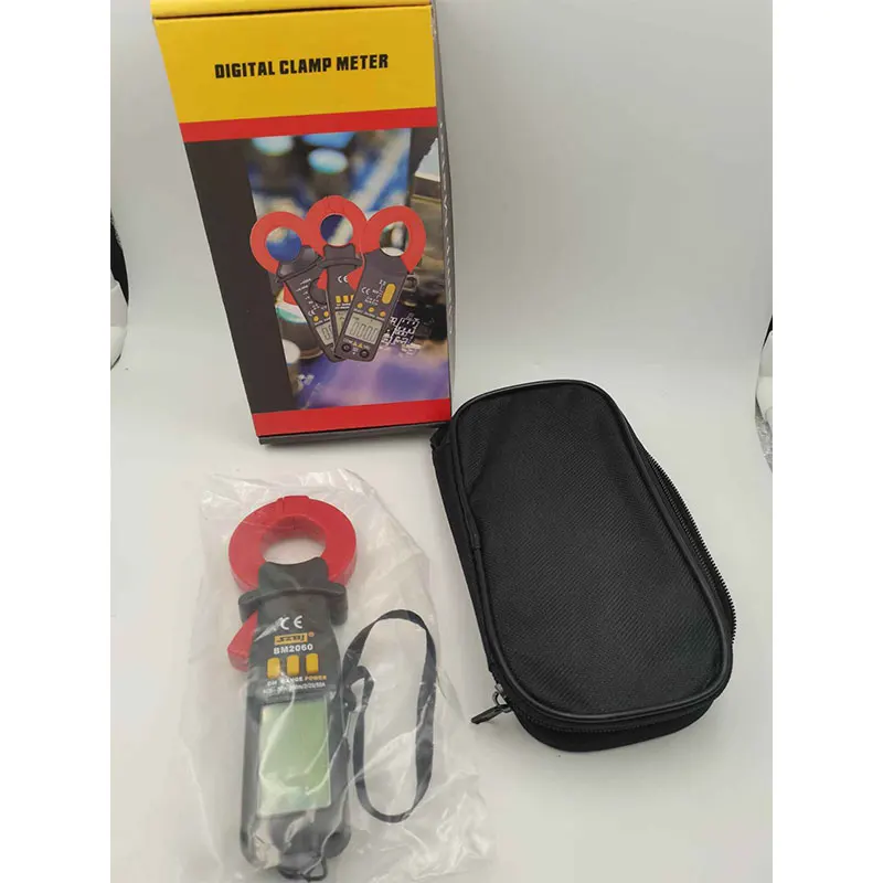 SZBJ BM2060 20mA-60A Miernik cęgowy prądu upływu Tester prądu upływu obsługuje zakres automatyczny