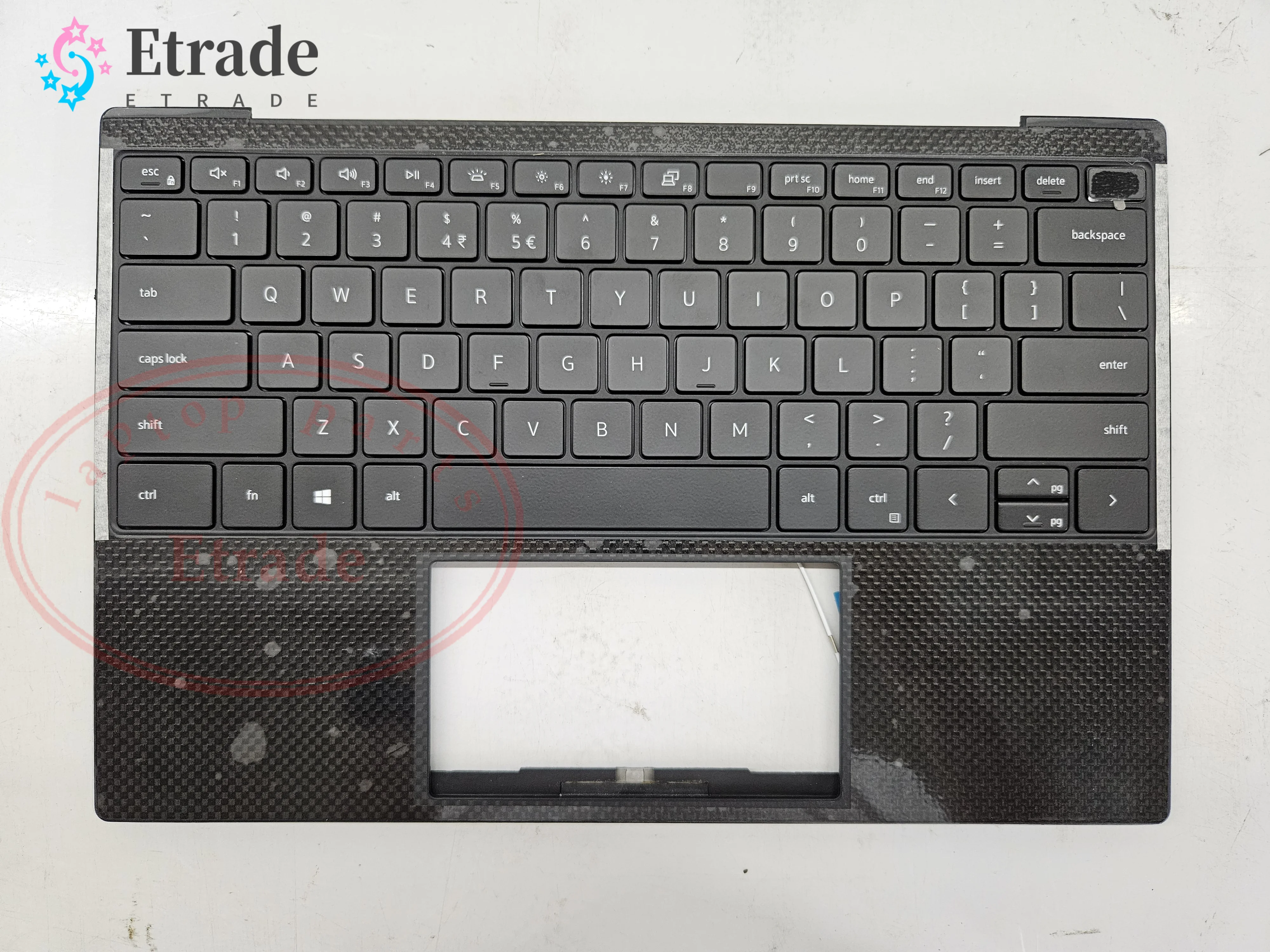 Imagem -01 - Original para Dell Xps 13 9300 9310 Capa Superior com Apoio para as Mãos com Teclado dos Eua Capa Superior 0y75c4 Y75c4 Novo original para dell xps 13 9300 9310 capa superior com apoio para as maos com teclado dos eua capa superior 0y75c4 y75c4 novo 01
