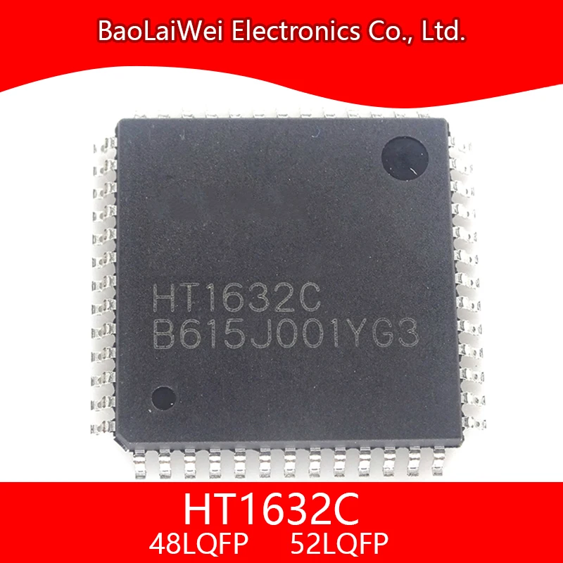 

500 шт. HT1632C 48LQFP 52LQFP чип электронные компоненты интегральные схемы активные компоненты HT1632C