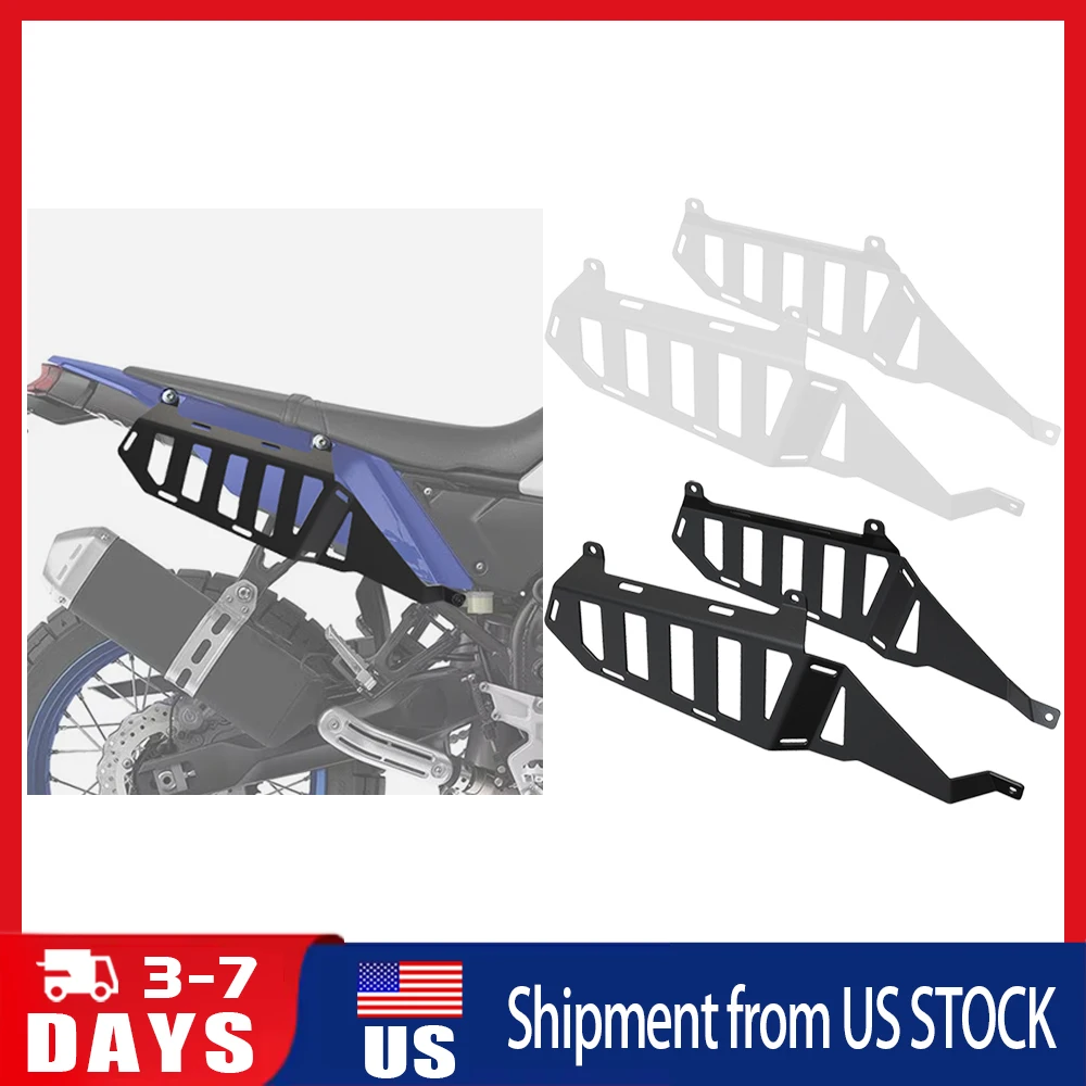 Motorcycle Accessories For Yamaha Tenere 700/T7/T700 Tenere700 Rally World Raid 2020-2023 Luggage Rack Support Mount Bracket Side Panniers Rack 2024