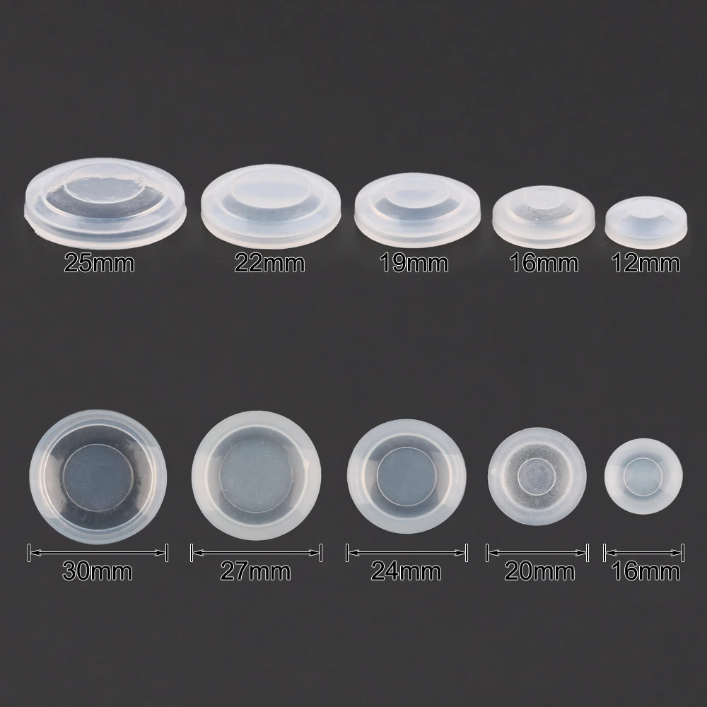 1PC 12/16/19/22/25/30mm Push button switch round protective cap protective cover accessory