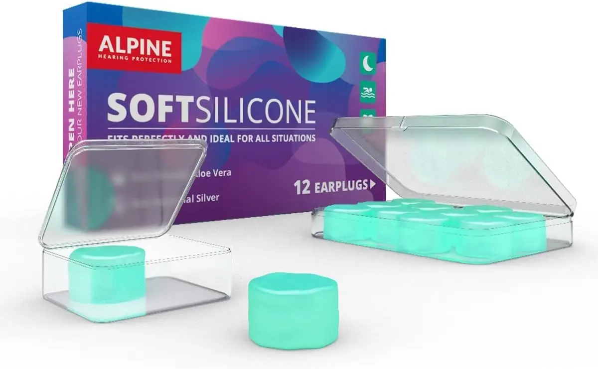 

Moldable Silicone Ear Plugs - 28dB Noise Reduction for Sleeping, Swimming, & Concentration - Comfortable & Reusable - 12 Pack