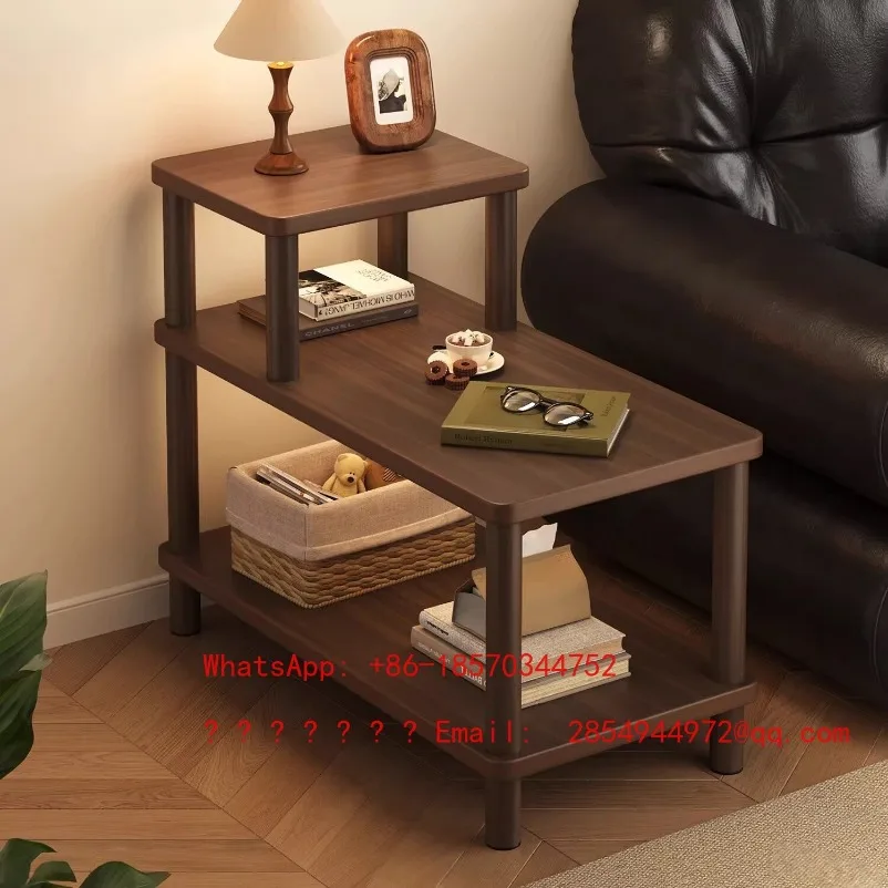 Living room home sofa, side cabinet table, second-hand side table, shelf, rectangular small coffee table