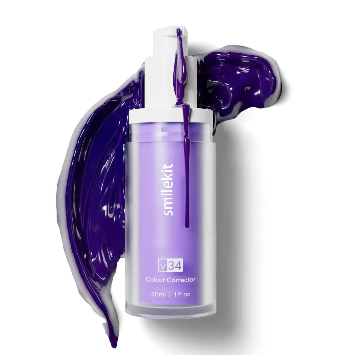 V34 Purple Brighten Whitening - Teeth Whitening Foam Toothpaste ulasan dan harga